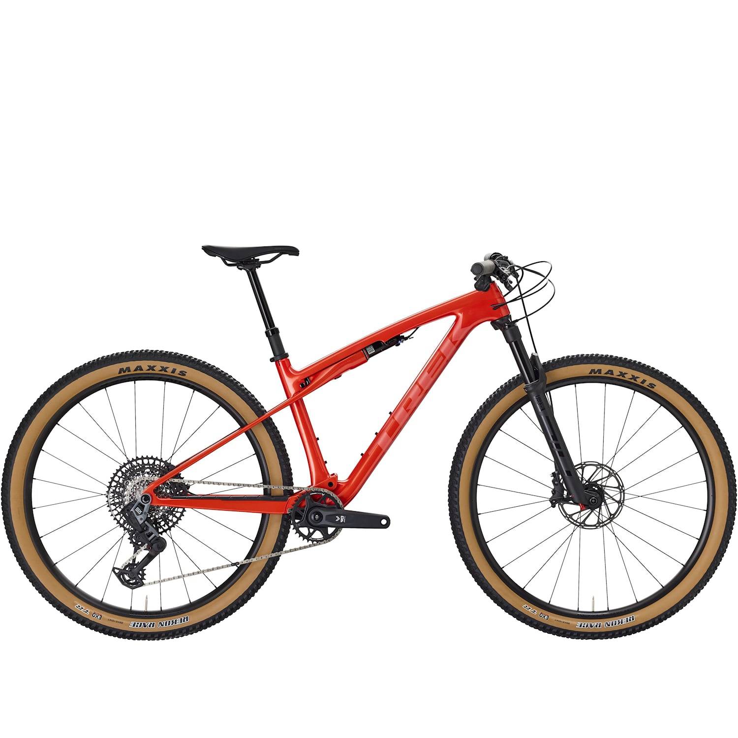 Trek Supercaliber SL 9.7 GX AXS Gen 2 L Röd Cykel - Mountainbike CykelCykel   Mountainbike Cykel