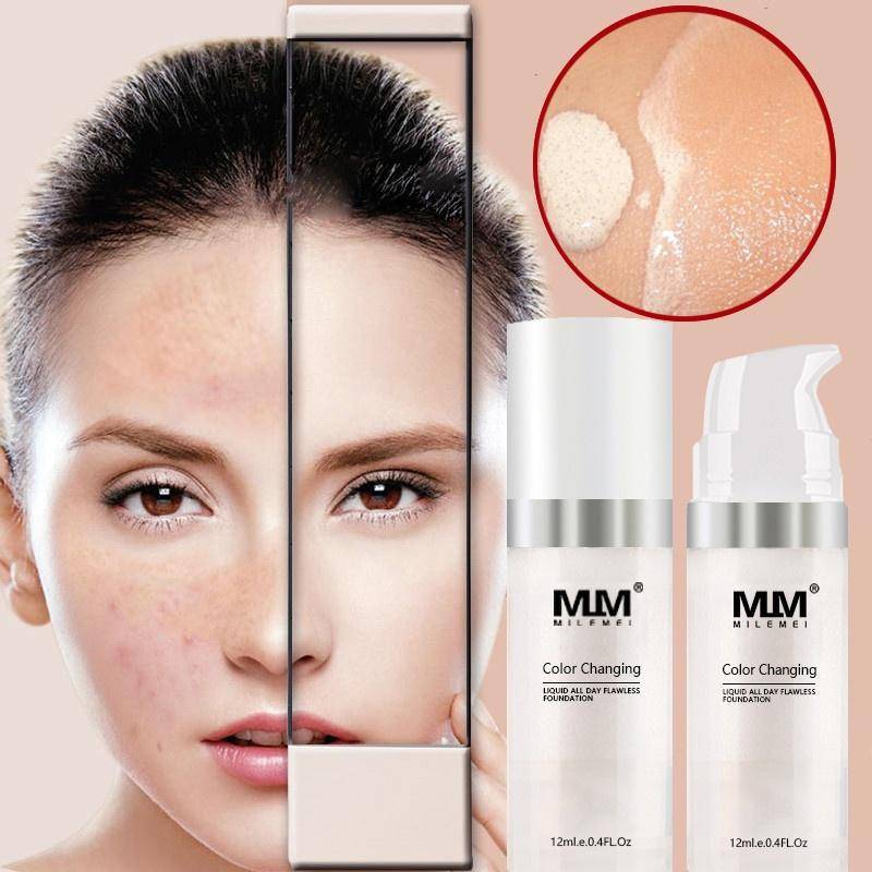 Foundation Color Changing Liquid Foundation Makeup Change Color Primer