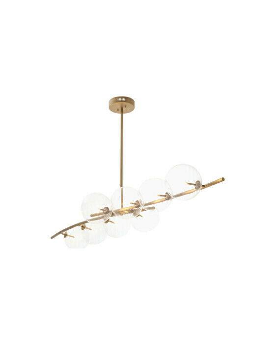Spezia Chandelier Antique Brass