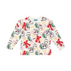 Kenzo Kids Tiger cotton-blend sweatshirt