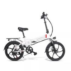 Elcykel Samebike 20LVXD30-II (Vit)