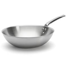 Wok ALCHIMY 28 cm, sølv, rustfrit stål, de Buyer