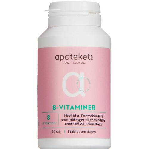 Apotekets B-Vitamin Tabletter 90 stk.