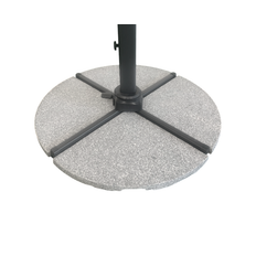 Parasolfod / del til hængeparasol - Rustik Granit - 20 kg
