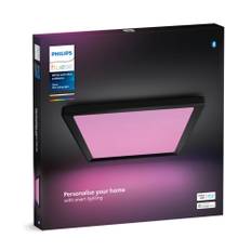 Philips Hue Tento WCA Loftpanel, firkantet 39,5x39,5 cm i sort