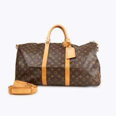 LOUIS VUITTON Keepall Bandouliére 50 Weekend Bag - Brown (32 cm x 52 cm x 26 cm)