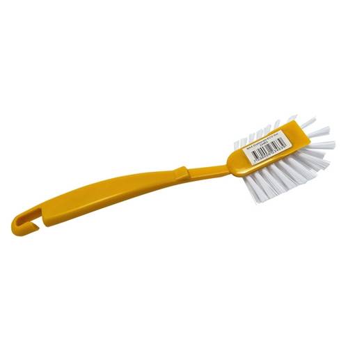Diskborste MAX Eco - 24cm gul m skrapkant kokbar