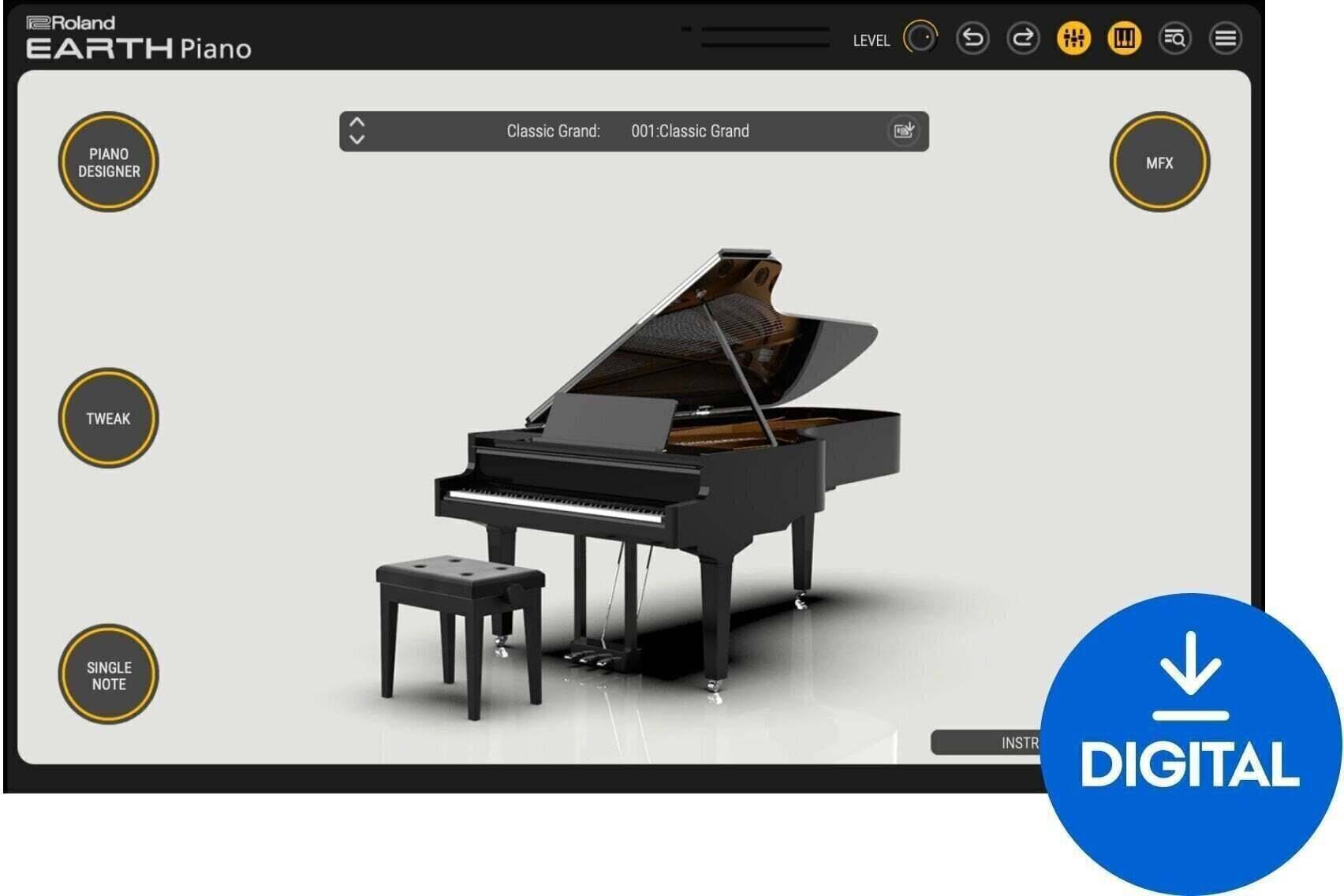 Roland EARTH Piano (Digitalt produkt)