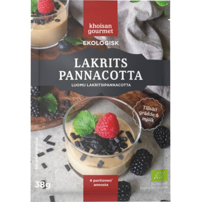 Khoisan Gourmet - Pannacotta Lakrits 38 g