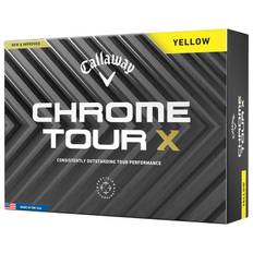 Callaway Chrome Tour X Yellow Golf Balls