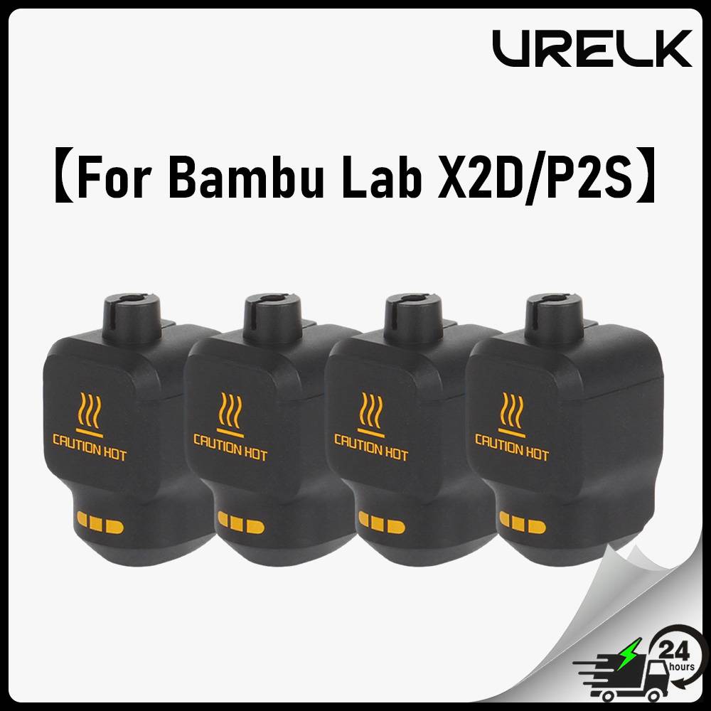 For Bambu Lab X2D P2S 3D Printer Hotend Silicone Sock Reusable Protection Cover Replacement Accessory for Bambulab