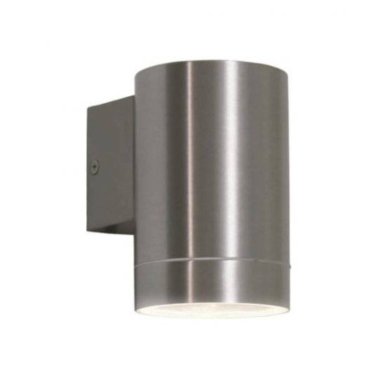 Bjurö fasadlampa nedåtljus GU10 Svart / aluminum
