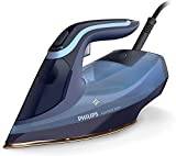 Philips Azur 8000 Series Ångstrykjärn - 45 g/min Kontinuerlig Ånga, 210g Ångförstärkning, 2400 W, OptimalTEMP Teknik, SteamGlide Elite, ljusblå (DST8020/21)