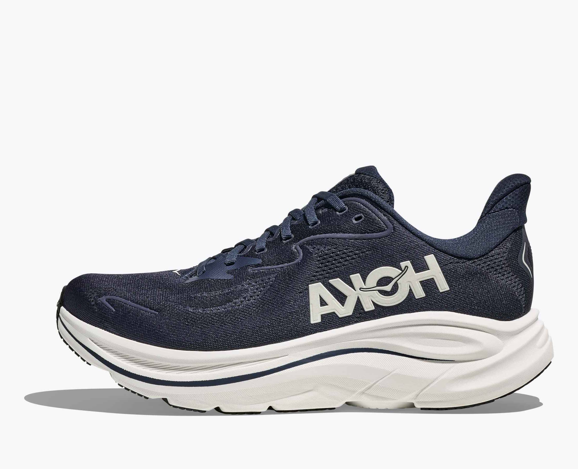 Hoka M Clifton 10 43 1/3 NAVY/WHITE