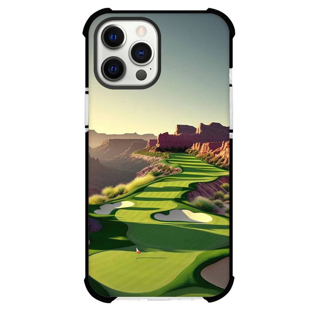 Golf Phone Case For iPhone Samsung Galaxy Pixel OnePlus Vivo Xiaomi Asus Sony Motorola Nokia - Golf Luxury Green Landscape Poster.