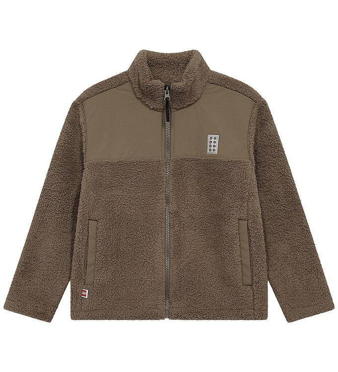 LEGO® Wear Fleecejakke - Teddy - LWSian 609 - Brun - LEGO® Wear - 4 år (104) - Fleecejakke