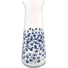 GreenGate Glass Carafe Dahla White 1 Liter