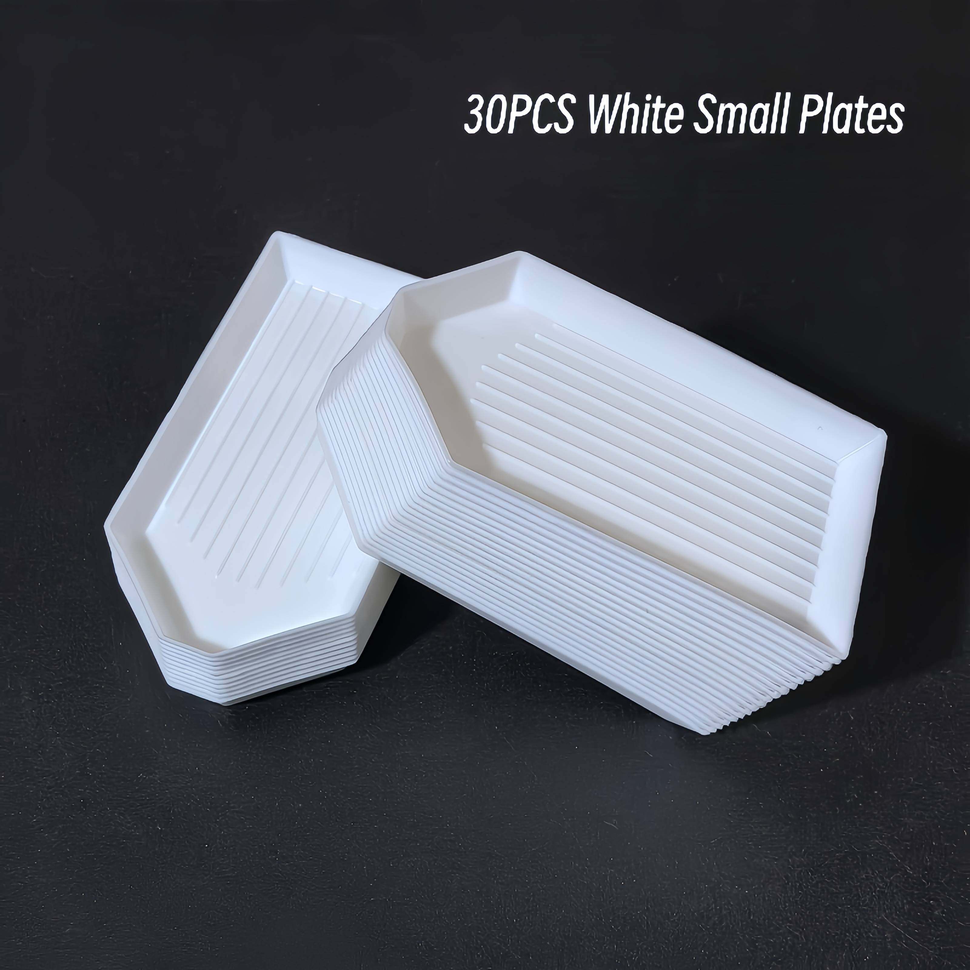 Diamond Painting Dotting Tray, Universal Storage Square Tray, A Small For Organizing Diamond Painting Additions, 30pcs