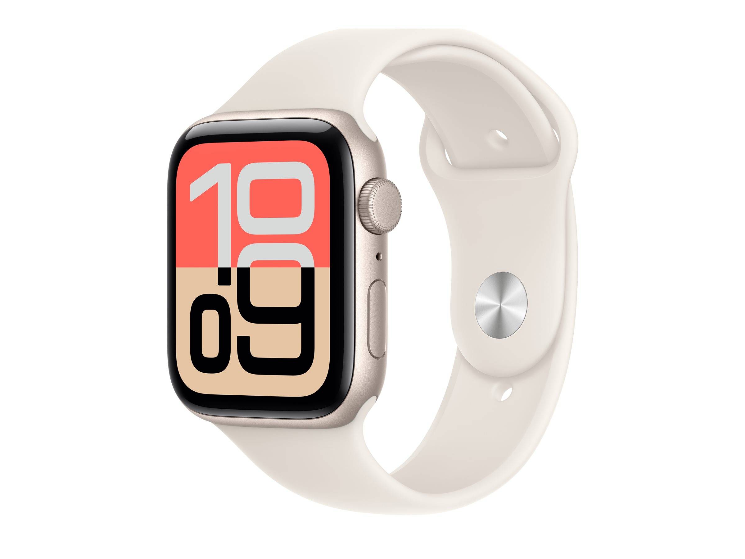 Apple Watch SE 3 (GPS) 44 mm Sølv Fløde SmartWatch --> I externt lager, forväntat leveransdatum hos dig 17-04-2026