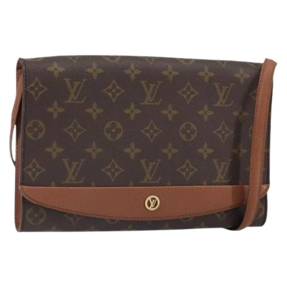 Louis Vuitton Vintage Pre-owned Canvas Cross Body Taske - Vintage - Dame - Brun - ONE SIZE - Tyl