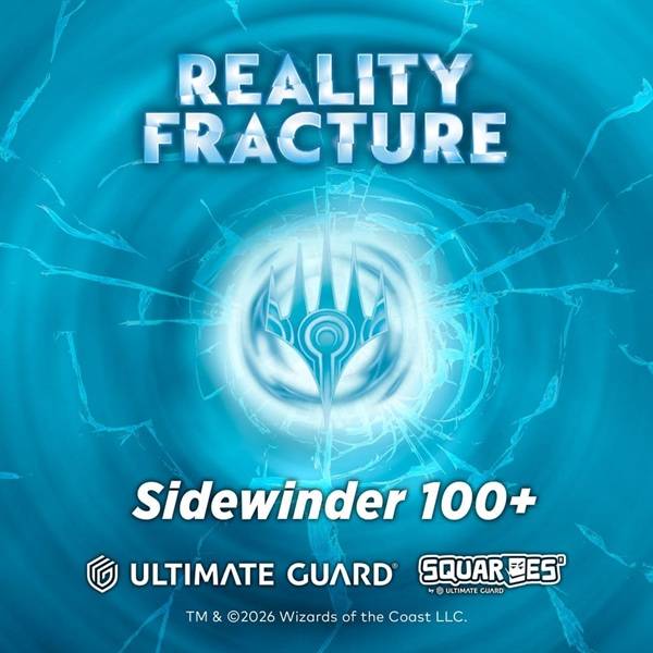 Ultimate Guard Sidewinder Deck Case (Deck Box) 100+ Standard Size XenoSkin: Magic: The Gathering - Reality Fracture: White Mythic 2