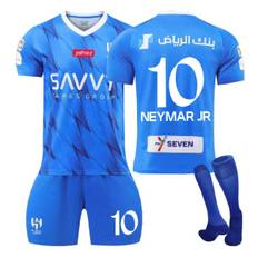 23-24 Saudi League Riyadh New Moon tröja Hemma Blå Neymar nr 10 fotbollströja NO.10 NEYMAR JR 20