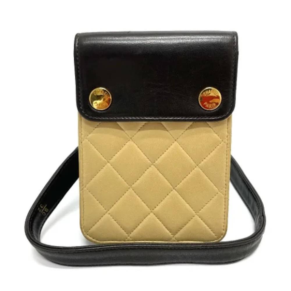 Chanel Vintage Pre-owned Laeder chanel-tasker - Vintage - Dame - Sort - ONE SIZE - Uld