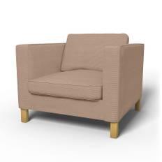 IKEA - Karlanda Armchair Cover, Dusty Rose, Corduroy - Bemz