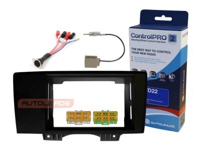 Installationskit 2DIN Volvo S60/S70/V/XC 2000-2004