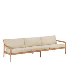 Ethnicraft Teak Jack Outdoor Sofa - 265cm - Natural