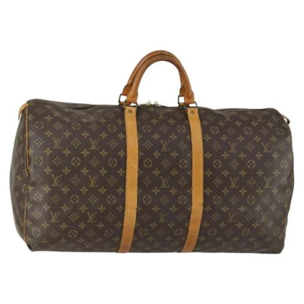 Louis Vuitton Vintage Pre-owned Canvas Weekend Bag - Vintage - Dame - Brun - ONE SIZE - Tyl
