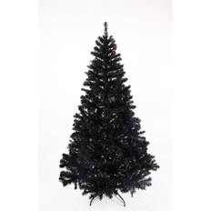 Kunstigt juletræ, 180 cm, sort (På lager i butik)