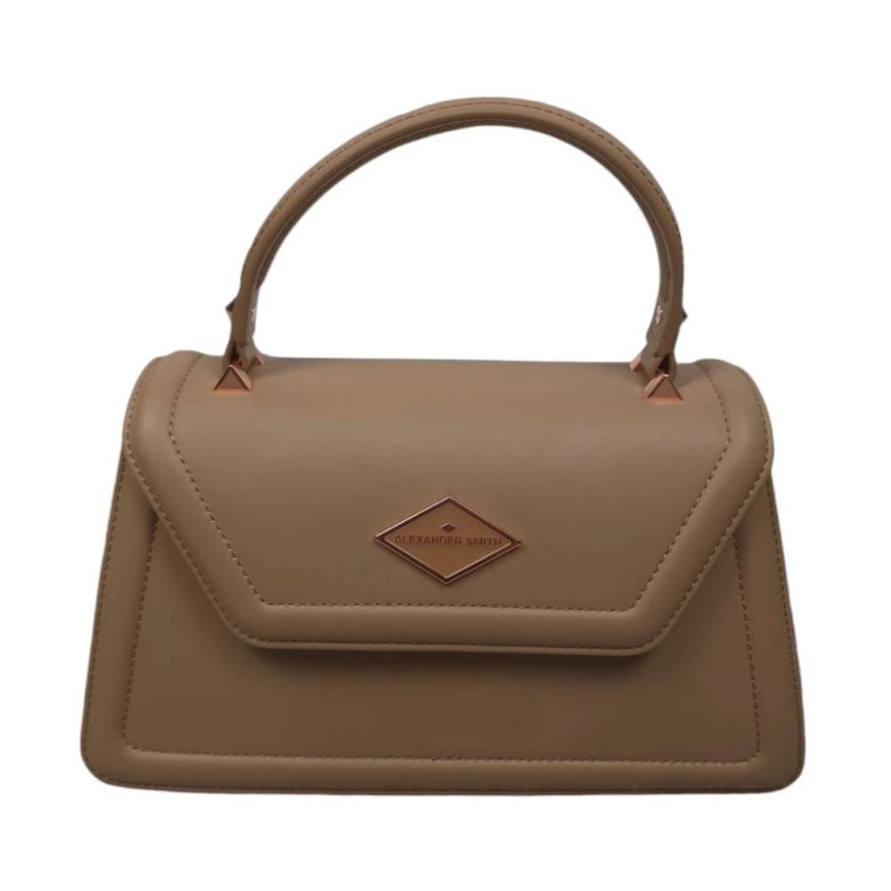 Alexander Smith Eco Læder Mini Taske Elisabeth - Tasker - Dame - Brun - ONE SIZE - Læder