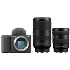 Sony Vlog-Kamera Alpha ZV-E10 II + SEL 16-55mm f/2,8 G + SEL 70-350mm f/4,5-6,3 G OSS