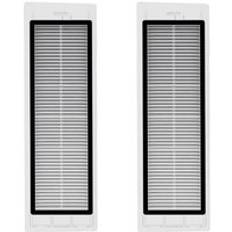 3 st tvättbart hepa-filter för xiaomi mijia 1 2 1s / roborock s5 s6 max pure maxv s50 byte av delar till robotdammsugare