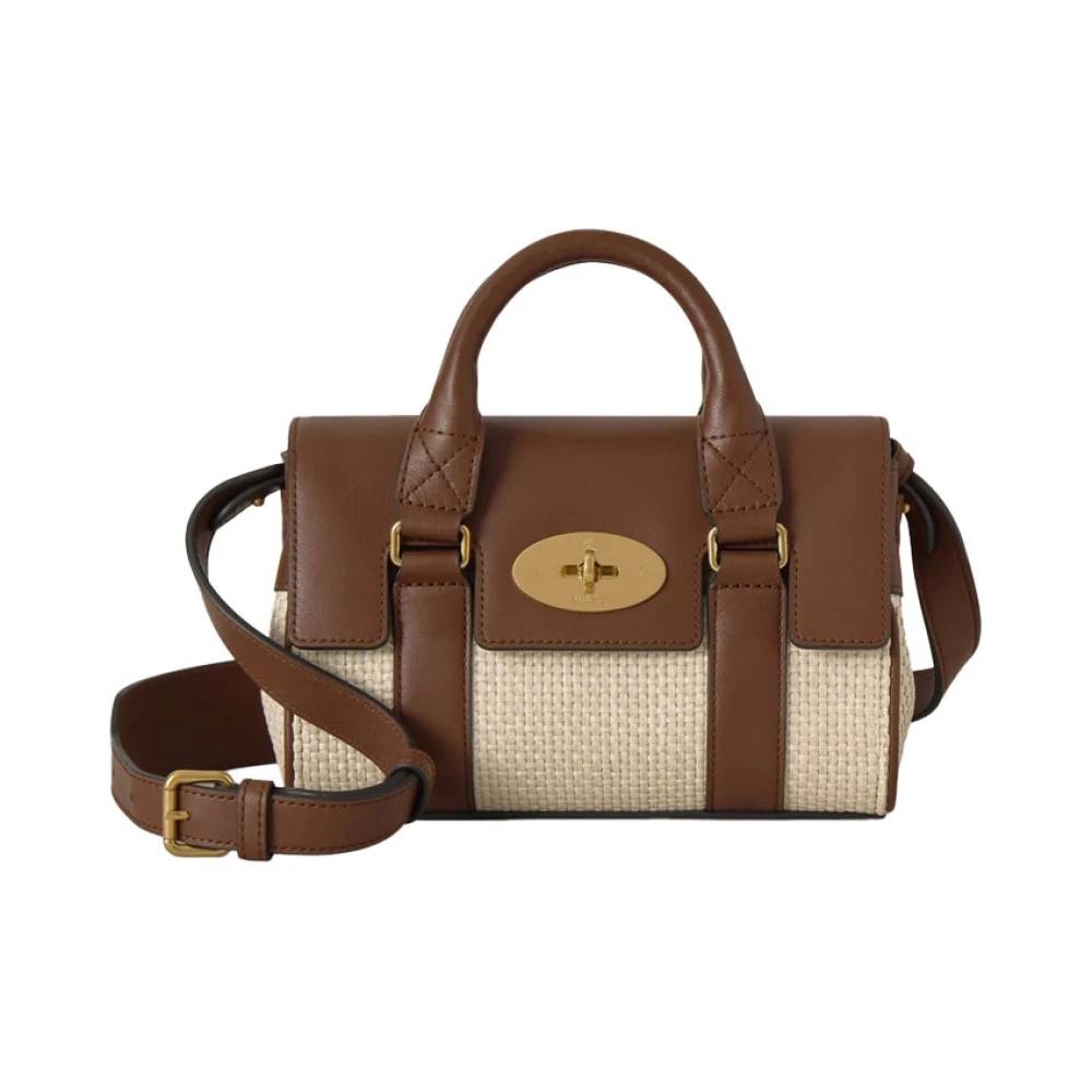 Mulberry Mini Bayswater Crossbody Taske - Tasker - Dame - Brun - ONE SIZE - Uld