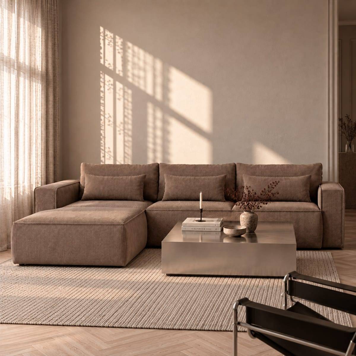 Fjellvig Filippa Sovesofa 2 Pers Ch. H Zoom Brown
