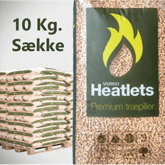 Heatlets Premium 6 mm i 10 kg sække, 1 palle (leveret midt Vestjylland)