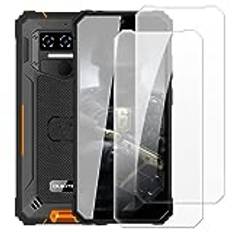 (2-pack) för Oukitel WP23 härdat glas skyddande för Oukitel WP23 skärmskydd smarttelefonskyddsfolie 6,5 tum (genomskinlig)