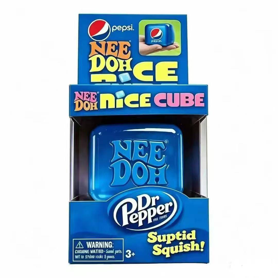 Needoh Sprite Limited Edition Nice Cube Squish Toy