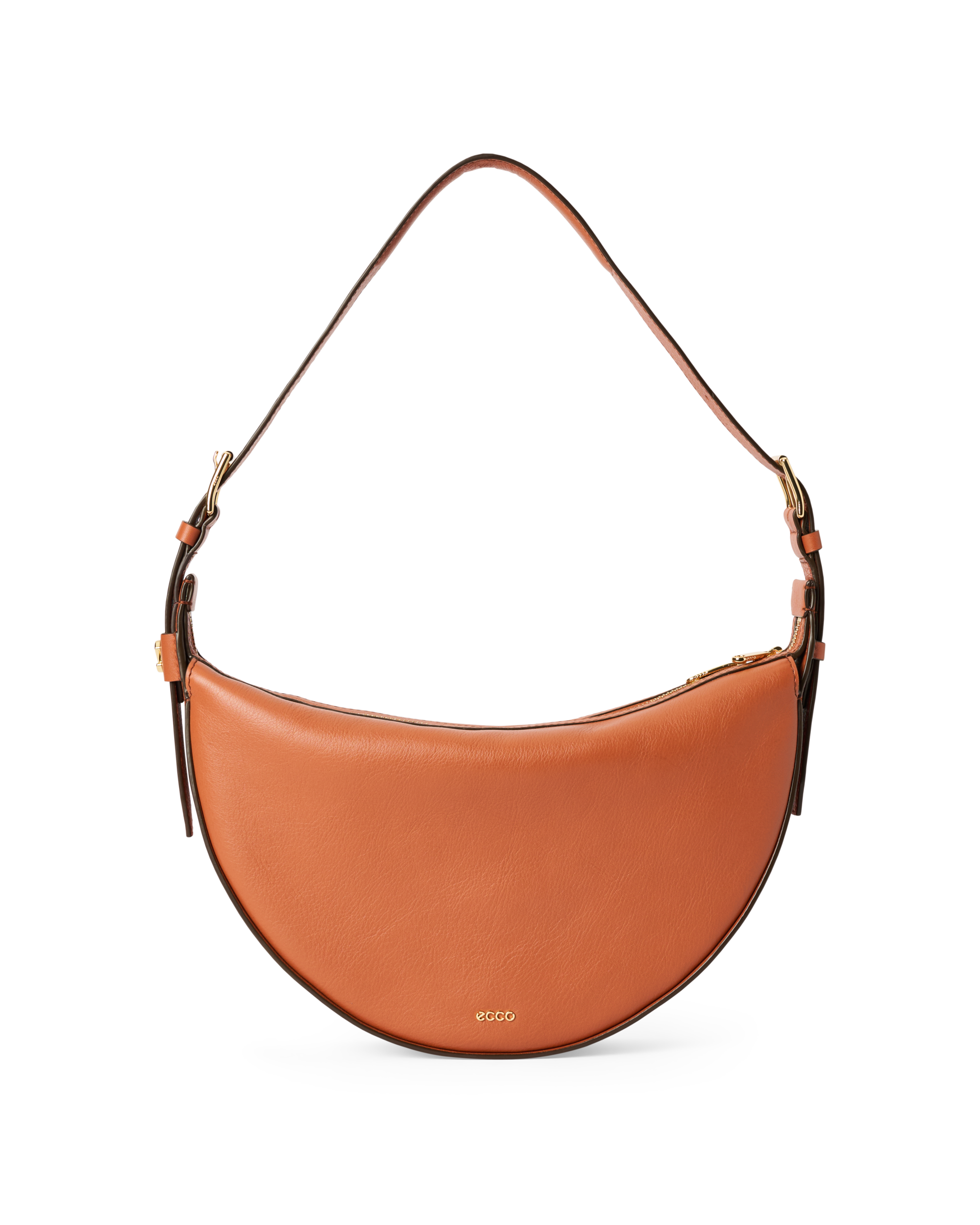 ECCO Fortune Bag M - Skuldertaske i læder - Brun