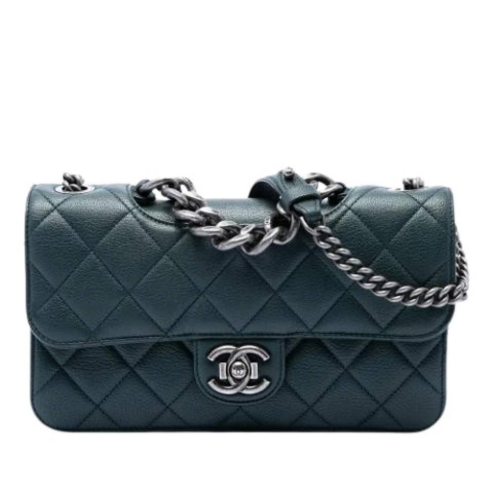 Chanel Vintage - Pre-owned Quilted Satchel Vintage - Dam - ONE Size - Läder