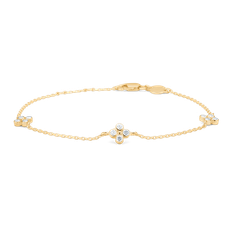 Sophia's Bloom armlænke, large, 14 kt. rødguld