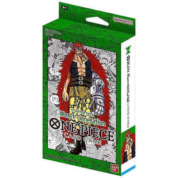 One Piece Card Game: ST02 Starter Deck - Worst Generation - Brugtmoms