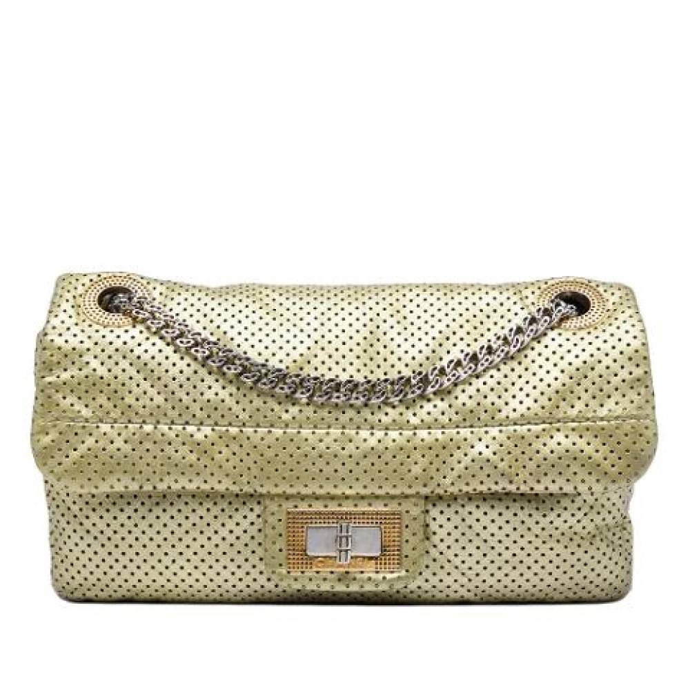 Chanel Vintage - Pre-owned Perforated Leather Shoulder Bag Vintage - Dam - ONE Size - Läder