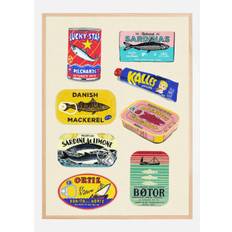 Canned Fish Poster (30x40 cm)