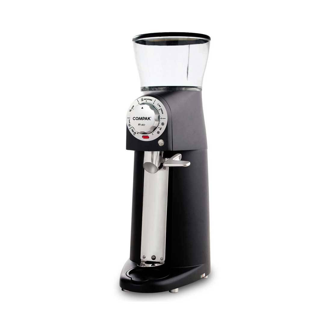 Compak - R80 - Mat Black - Butikskvarn