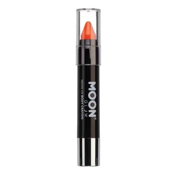 Neon UV Kroppsstift Intensiv Orange 3,2 g Moon Creations