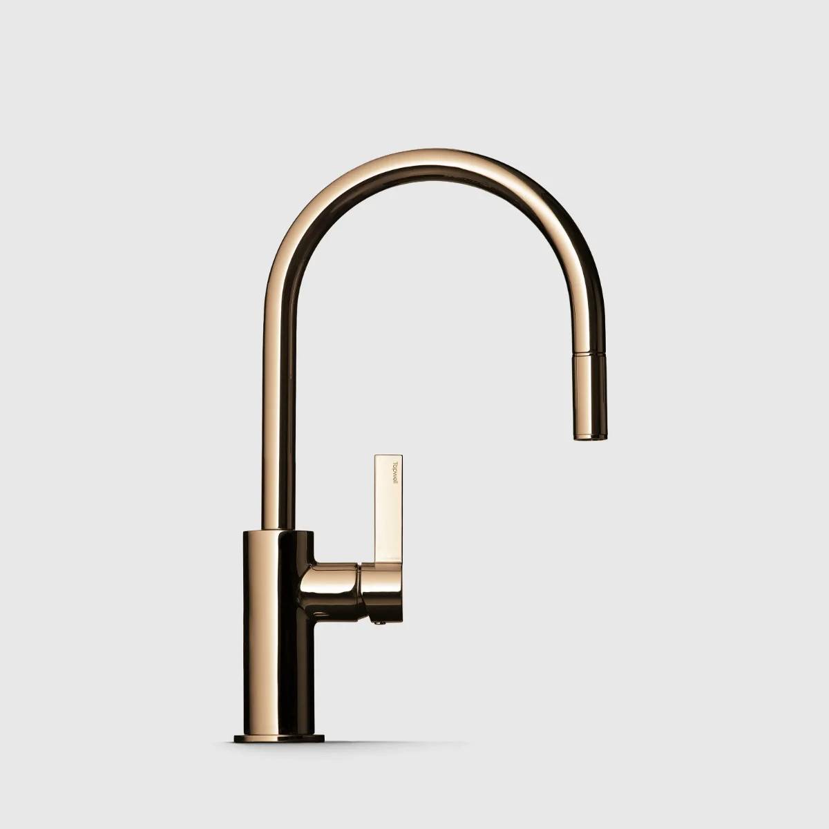 Köksblandare Tapwell ARM375 Mono Mässing