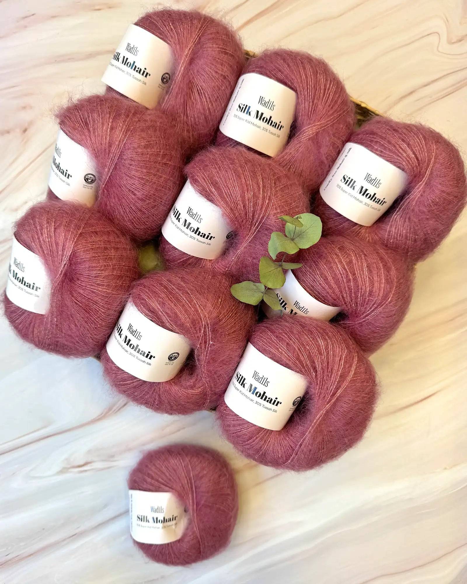 Wadils Silk Mohair 10 ngl. - Sort